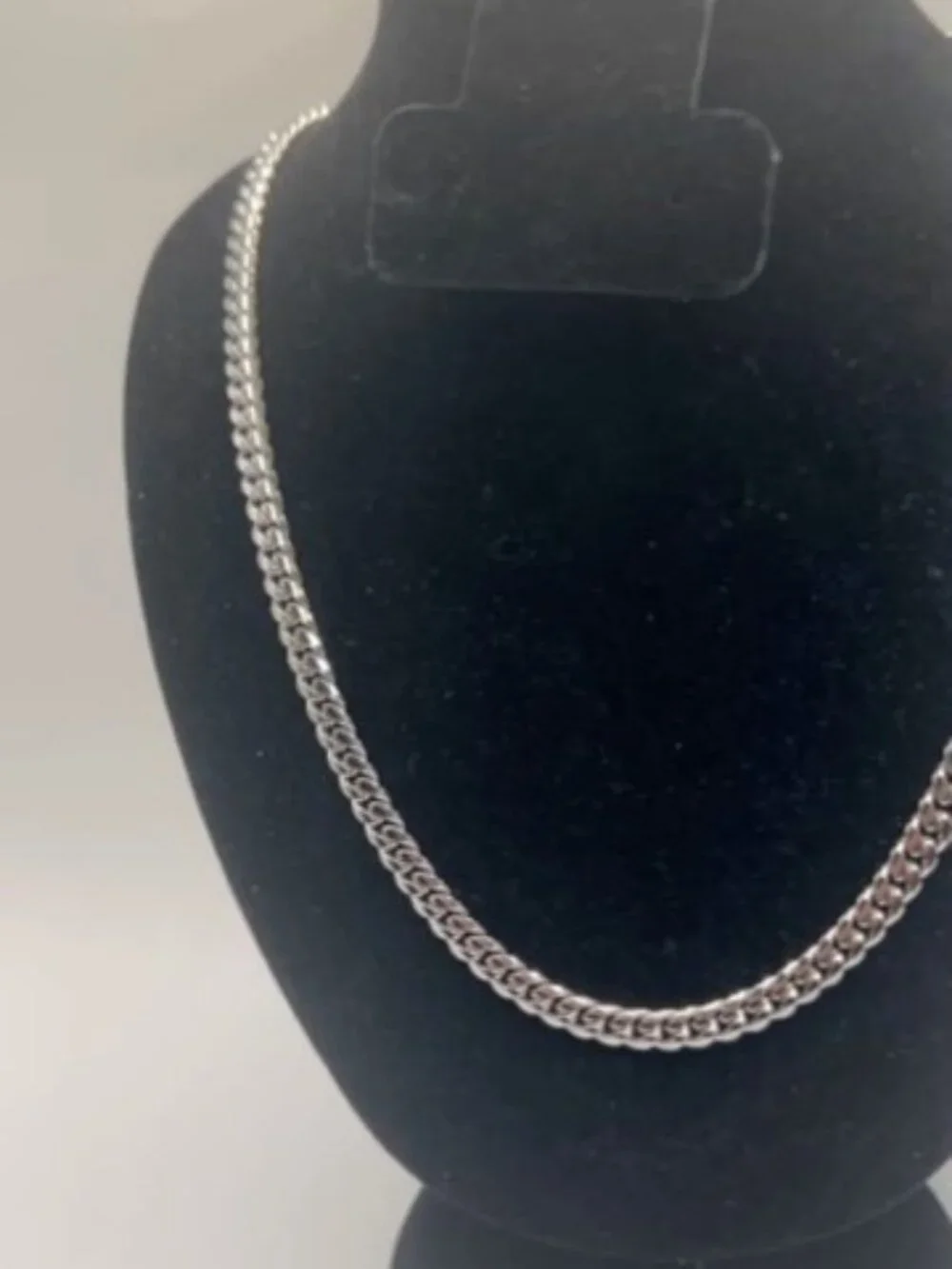 Cuban Chain Real Silver 6mm 24 Inch Stainless Steel Plated Durable Unisex